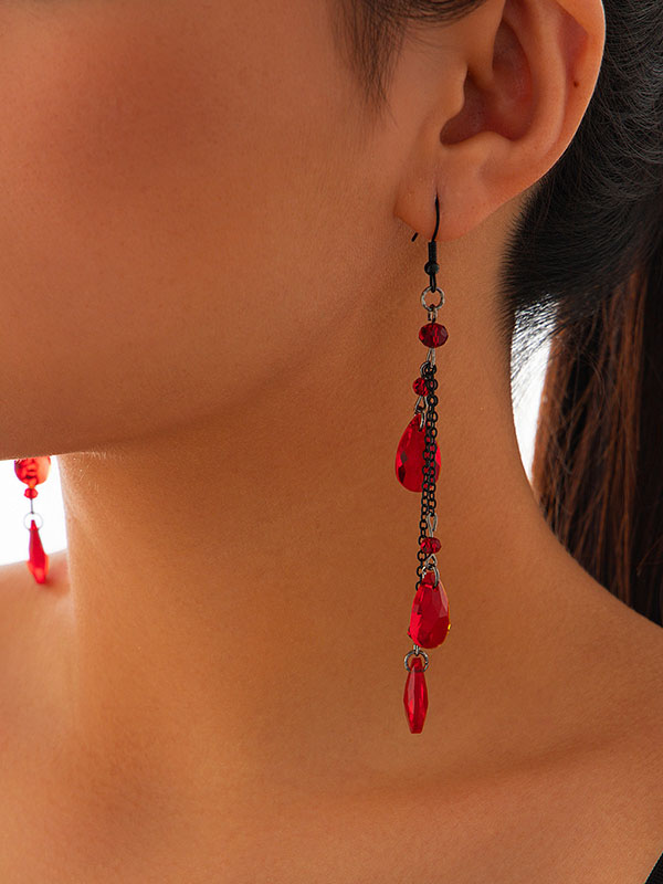 Tasseled Drop Earrings