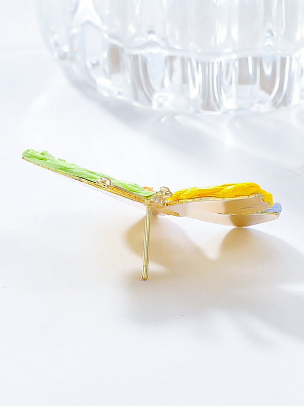 Butterfly Shape Drop Earrings