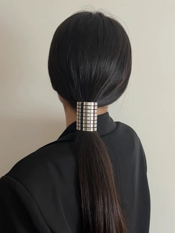 Geometric Shiny Hair Accessories Hairtie