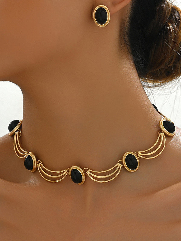 Geometric Earrings Accessories Necklaces Accessories