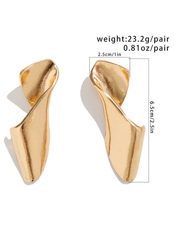 Geometric Drop Earrings