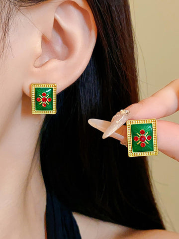 Geometric Earrings Accessories