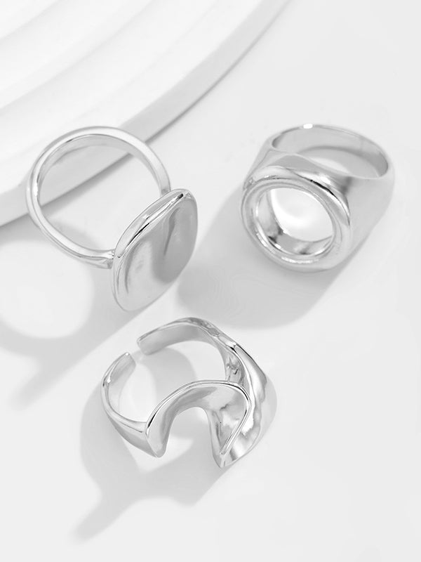 Geometric Ringent Rings Accessories