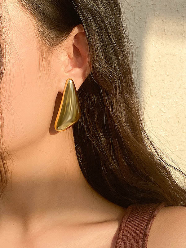 Geometric Drop Earrings