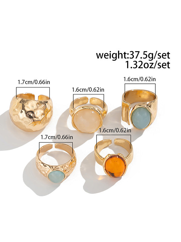 Geometric Ringent Rings Accessories